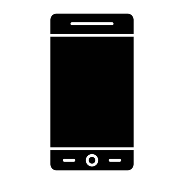 Smartphone Ícone Web Design Simples — Vetor de Stock