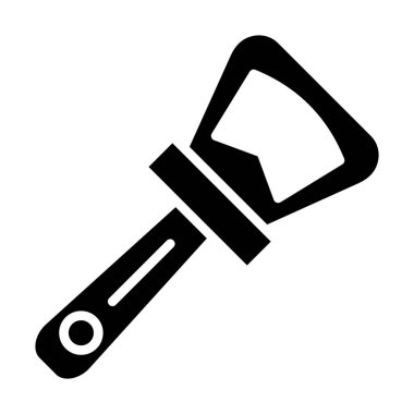 Web ve mobil uygulama tasarımınız için beyaz arkaplanda izole edilmiş tornavida simgesi vektörü, el testeresi logosu konsepti