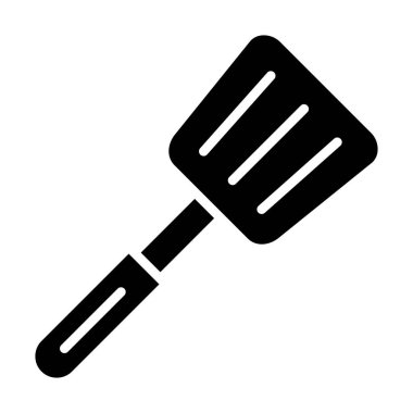 Spatula. Web simgesi basit tasarım