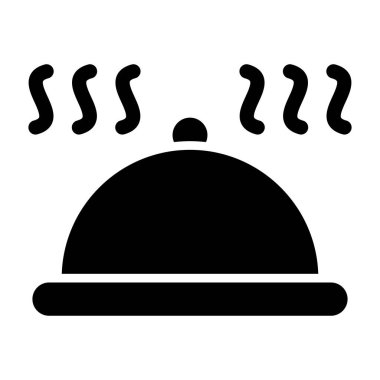 Tabak. Web simgesi vektör illüstrasyonu