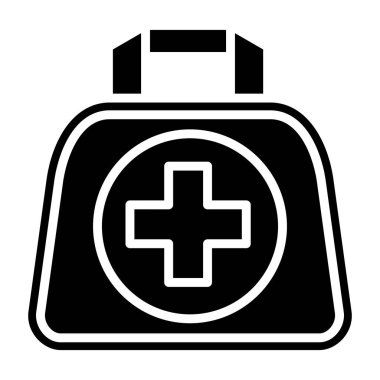 İlk yardım kiti vektör illüstrasyonu