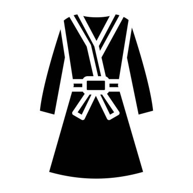 giysi simgesi vektör illüstrasyonu