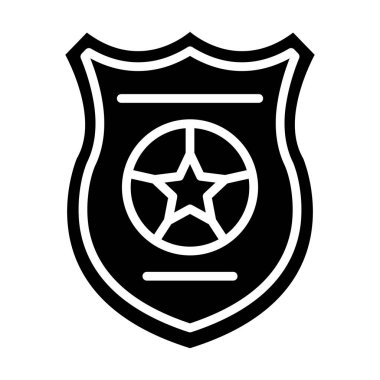 kalkan simgesi, vektör illüstrasyonu