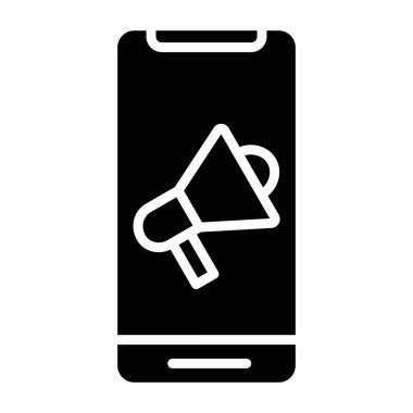 cep telefonu ikonu vektör illüstrasyonu