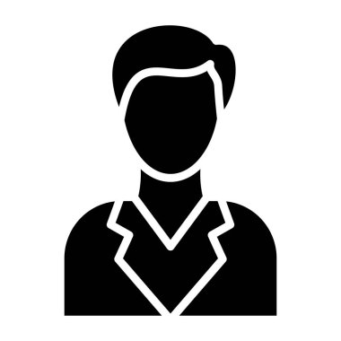 İnsan avatarı. Basit tasarım