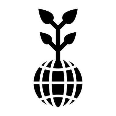 küresel çevre. Web simgesi