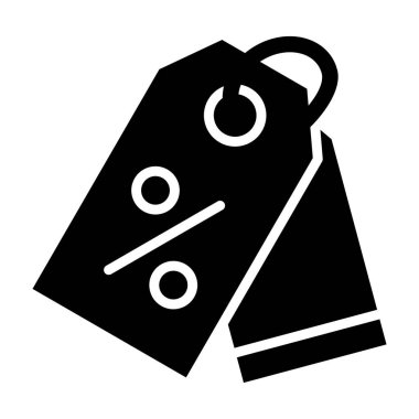 Alışveriş poşeti ikon vektör illüstrasyonu