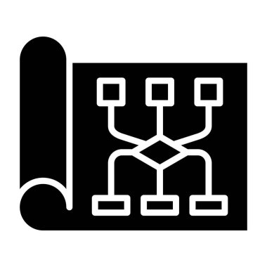 seo modern simgesinin vektör illüstrasyonu