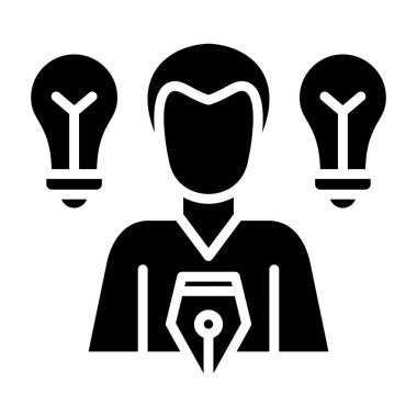 idea, education, management, startup, person, human, mind, information, thinking, som glyph