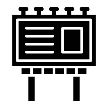 Tahta. Web simgesi basit illüstrasyon