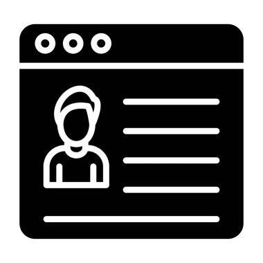 kullanıcı arayüzü. Basit resimleme