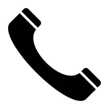 - Telefon. Web simgesi basit illüstrasyon