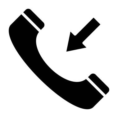 - Telefon. Web simgesi basit illüstrasyon