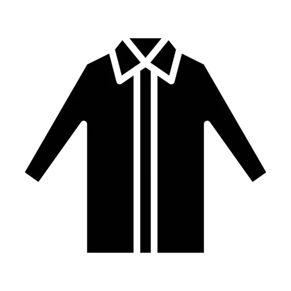 Icono Camisa Ilustración Vectorial — Vector de stock
