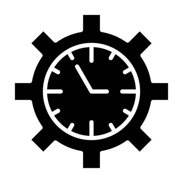 時間管理だ シンプルなイラスト — ストックベクタ