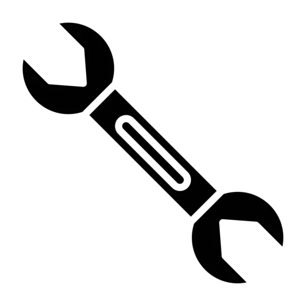 stock vector wrench. web icon simple illustration