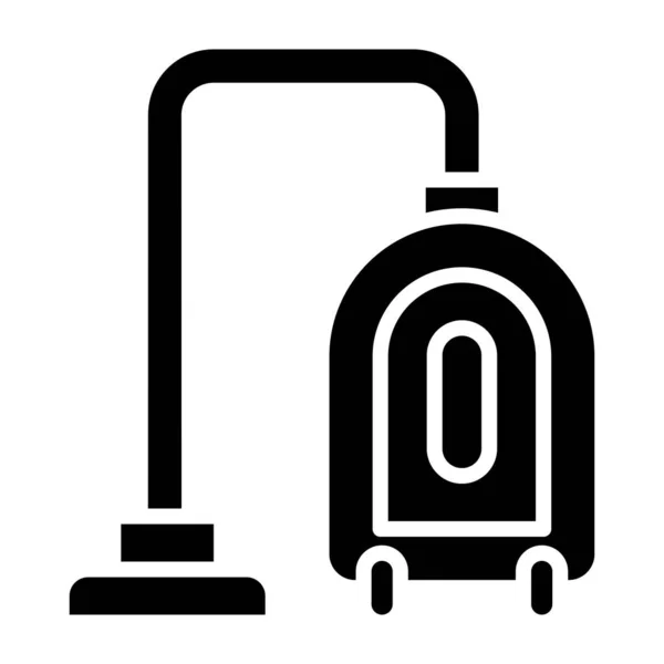 Ηλεκτρική Σκούπα Απλή Απεικόνιση — Διανυσματικό Αρχείο