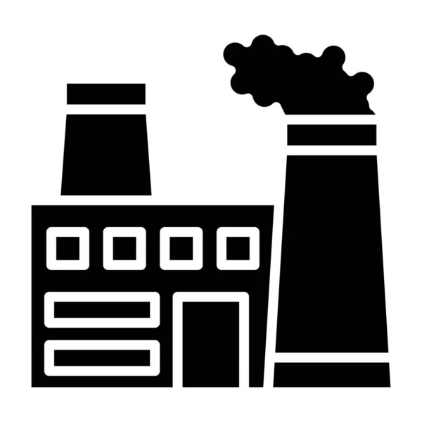 Industrie Icône Web Illustration Simple — Image vectorielle