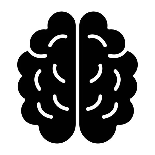 Brain Icon Vector Illustration — Stock Vector