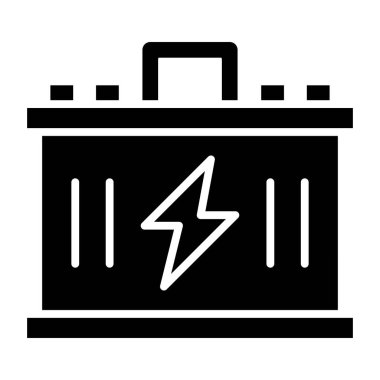 Pil. Web simgesi basit illüstrasyon