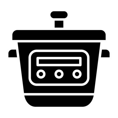Mutfak gereçleri ikon vektörü. Taslak elektrik karıştırıcı işareti. izole edilmiş sınır sembolü çizimi