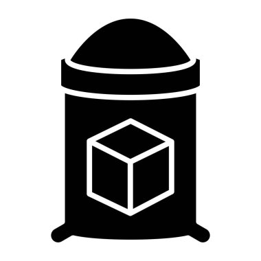 Deniz. Web simgesi basit illüstrasyon