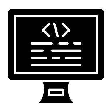 Deniz. Web simgesi basit illüstrasyon