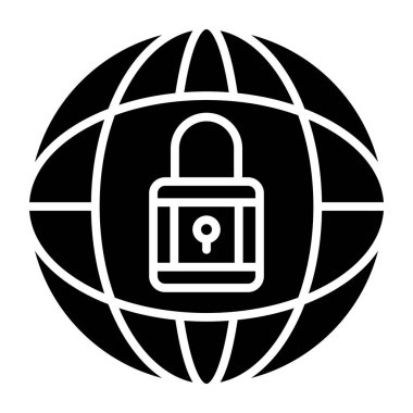 Deniz. Web simgesi basit illüstrasyon