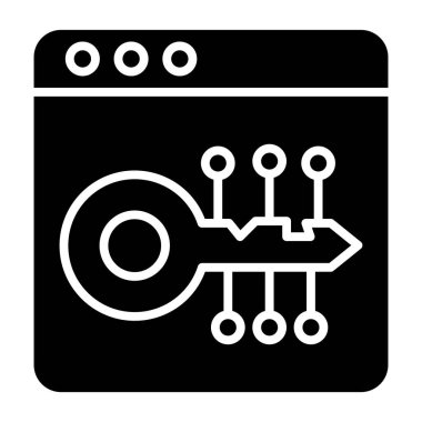 Deniz. Web simgesi basit illüstrasyon