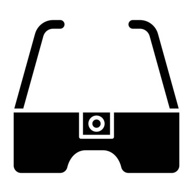 Gözlükler. Basit resimleme