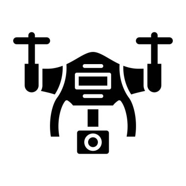 İHA simgesi, vektör illüstrasyonu