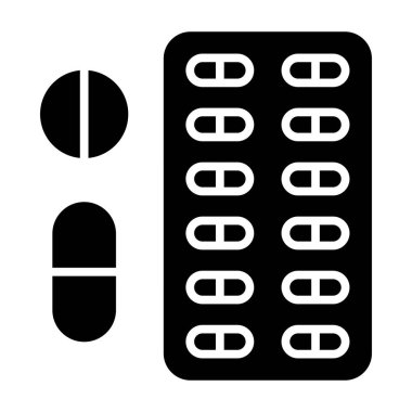 Haplar. Web simgesi basit illüstrasyon