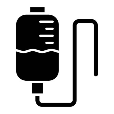 Su damlası ikonu. vektör illüstrasyonu