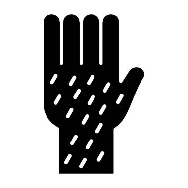 el simgesi vektör illüstrasyonu