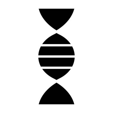 Kum saati ikonu. vektör illüstrasyonu