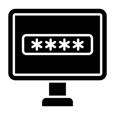 password icon. web design