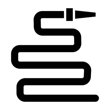 Su musluğu. Basit resimleme