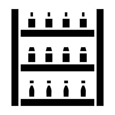 Web ve mobil uygulama tasarımınız için beyaz arkaplanda izole edilmiş fabrika simgesi vektörü, bira logosu konsepti