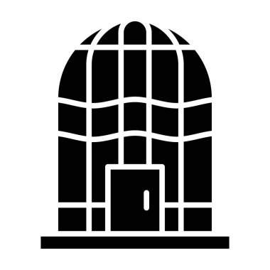 Ev. Web simgesi basit illüstrasyon