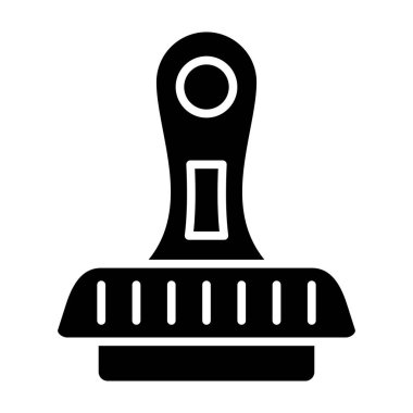 Boya fırçası. Basit resimleme