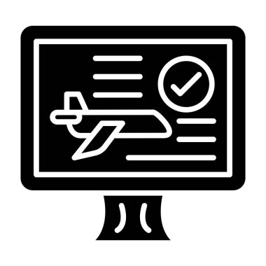 İnternetten alışveriş. Basit resimleme