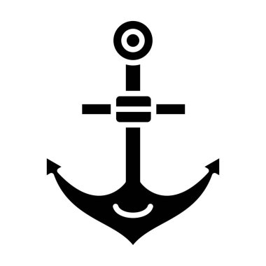 çapa simgesi vektör illüstrasyonu