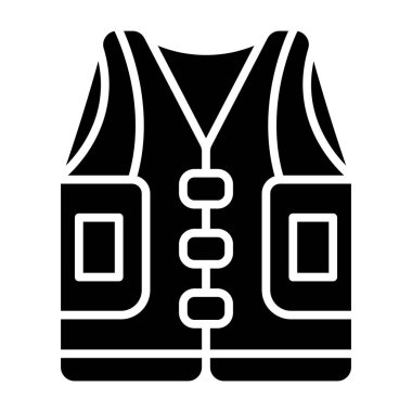 Sırt çantası. Web simgesi basit illüstrasyon