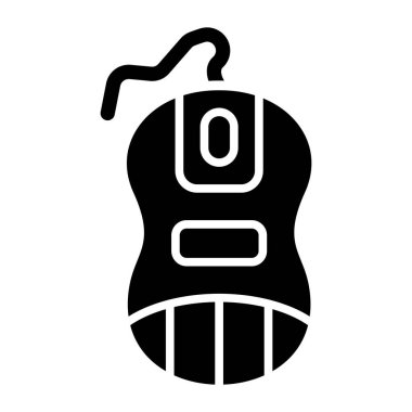 Modern b 'nin vektör illüstrasyonu eksik simgesi