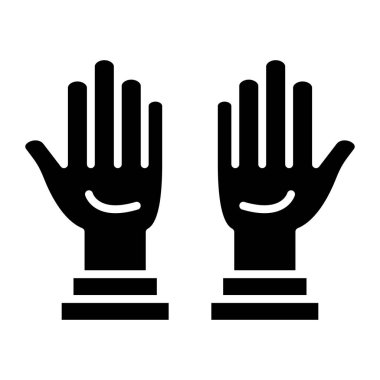 el simgesi vektör illüstrasyonu