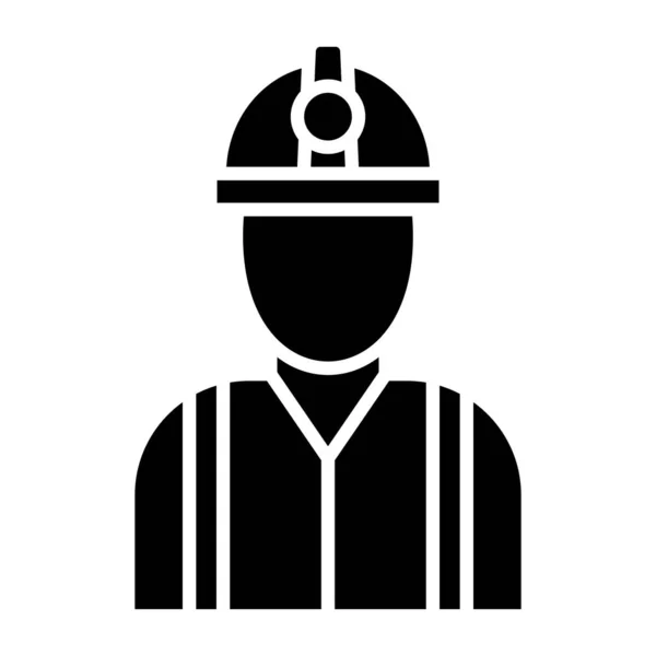 Arbeiter Symbol Vektor Isoliert Auf Weißem Hintergrund Für Ihr Web — Stockvektor