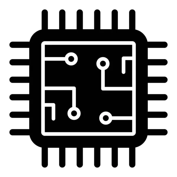 Circuit Imprimé Illustration Simple — Image vectorielle