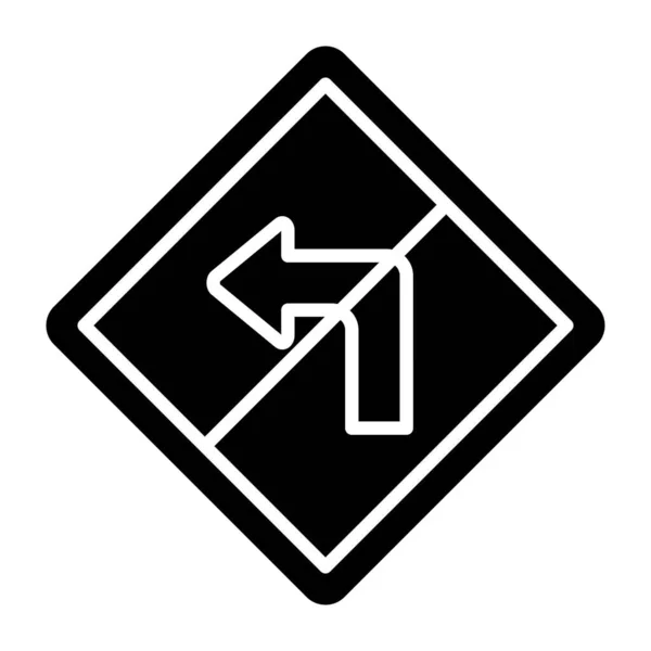 Vektor Illustration Eines Verkehrssymbols — Stockvektor
