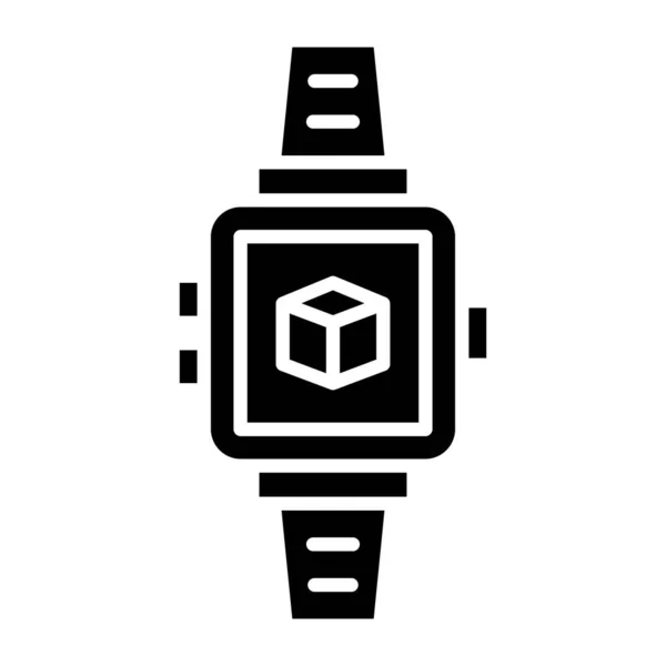 Een Smartwatch Web Icoon Eenvoudige Illustratie — Stockvector