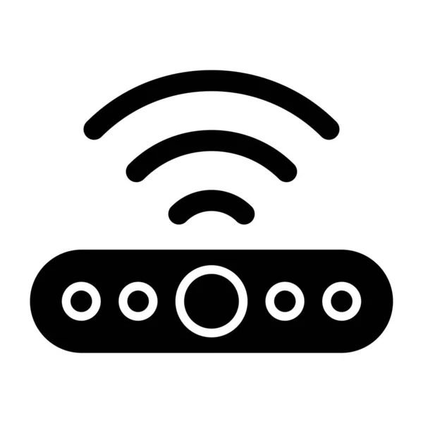 Wifi Web Icon Simple Illustration — Stock Vector
